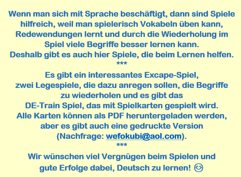 Text Lernspiele