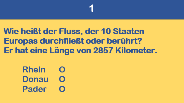 Text Spiel BLAU